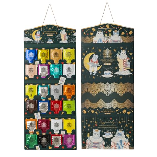 Amazon.co.jp: 紅茶のアドベントカレンダー ＜ 猫 ＞ クリスマスを
